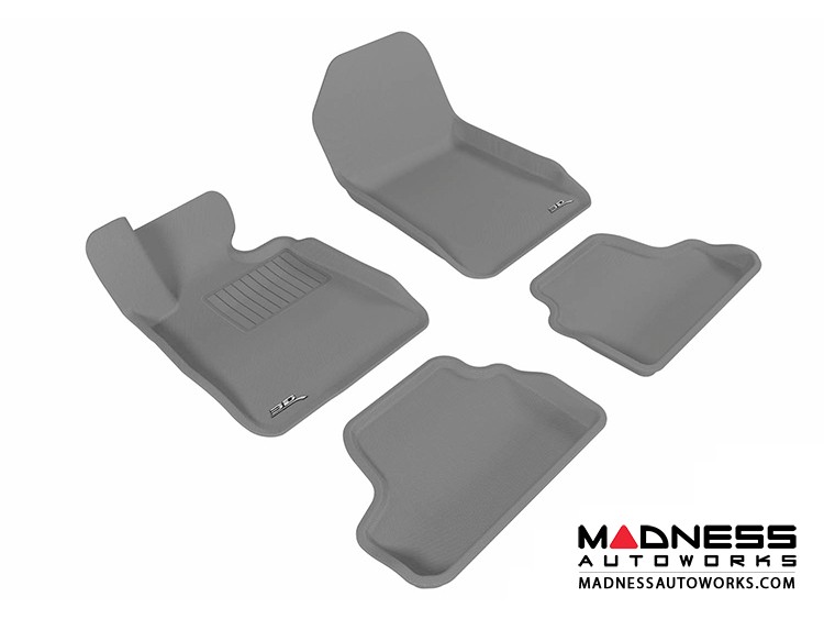 BMW 3 Series Convertible (E93) Floor Mats (Set of 4) Gray by 3D MAXpider